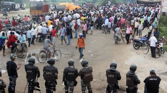 Cảnh sát Nepal. (Nguồn: AP)