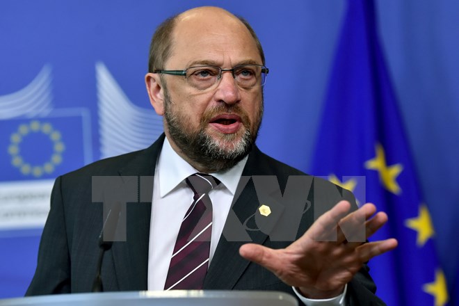 Chủ tịch EP Martin Schulz. (Nguồn: Reuters/TTXVN)