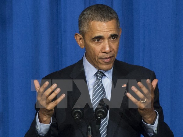 Tổng thống Mỹ Barack Obama. (Nguồn: AFP/TTXVN)