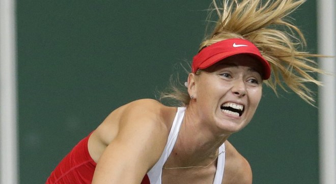 Sharapova thi đấu xuất sắc nhưng tuyển Nga vẫn không thể vô địch. (Nguồn: Getty Images)