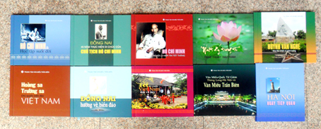 10 cuốn sách ảnh mới vừa được Trung tâm Văn miếu Trấn Biên thực hiện.