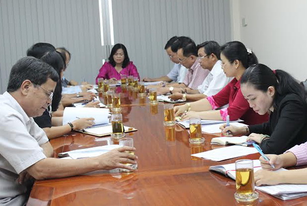  Phó chủ tịch UBND tỉnh Nguyễn Hòa Hiệp chủ trì buổi làm việc