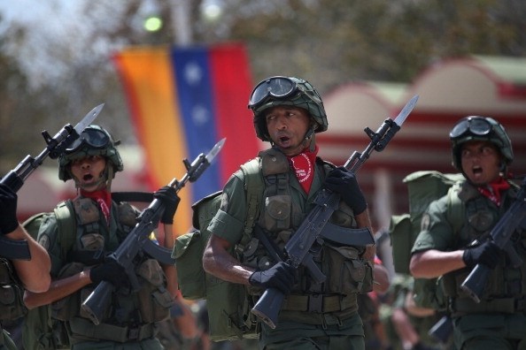 Binh sỹ Venezuela. (Nguồn: Getty Images)