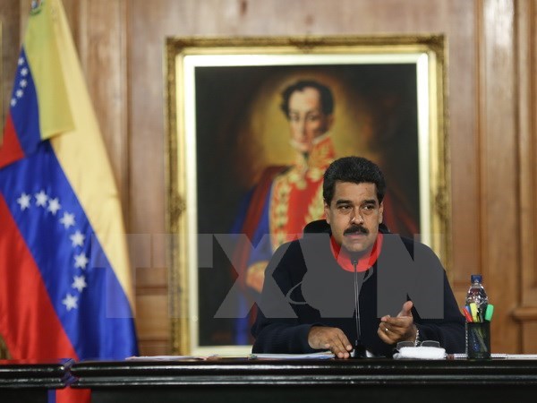 Tổng thống Venezuela Nicolas Maduro. (Nguồn: THX/TTXVN)