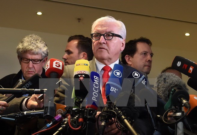 Ngoại trưởng Đức Frank-Walter Steinmeier. (Nguồn: AFP/TTXVN