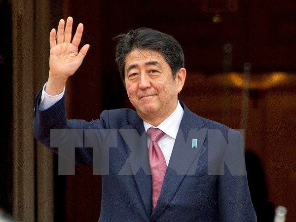 Thủ tướng Nhật Bản Shinzo Abe. (Nguồn: EPA/TTXVN)