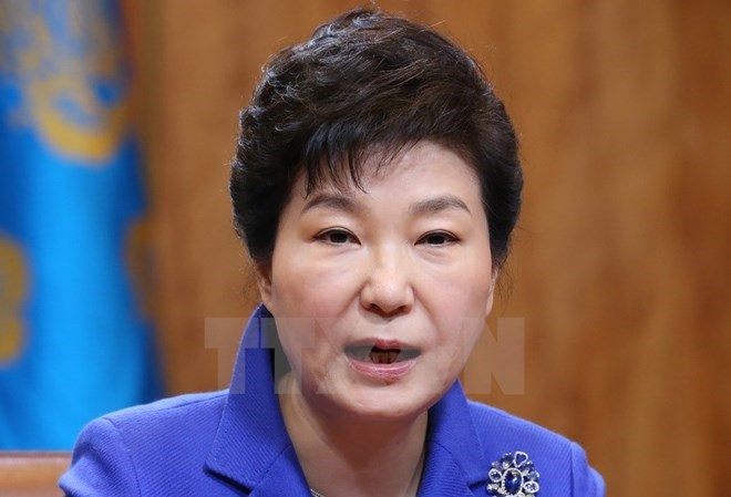 Tổng thống Park Geun-hye. (Ảnh: Yonhap/TTXVN)