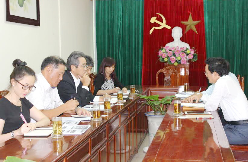 Phó chủ tịch UBND tỉnh Võ Văn Chánh làm việc với Lãnh đạo Tập đoàn Sojitz