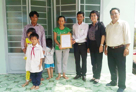 gia đình em Nguyễn Văn Triệu 