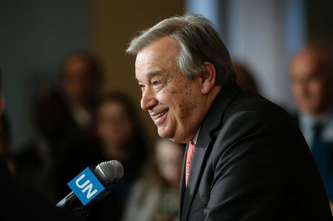 Cựu Thủ tướng Bồ Đào Nha Antonio Guterres. (Nguồn: AFP)