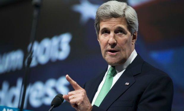 Ngoại trưởng Mỹ John Kerry. (Nguồn: AFP)