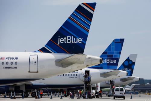 Máy bay của hãng hàng không JetBlue đã cất cánh từ Mỹ sang Cuba trong ngày 31/8. Ảnh: caribbeannewsdigital.com