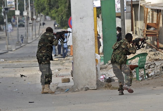 Lực lượng an ninh Somalia. (Ảnh: AFP/TTXVN)