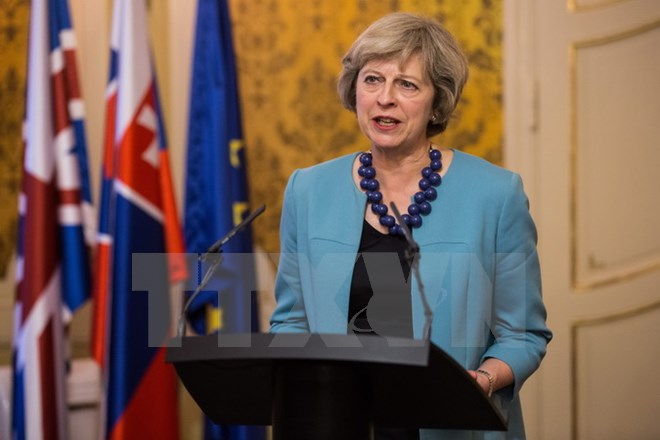 Thủ tướng Anh Theresa May. (Ảnh: EPA/TTXVN)