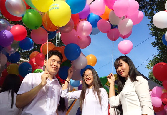 Học sinh Trường THPT Long Khánh tự tin bước vào năm học mới