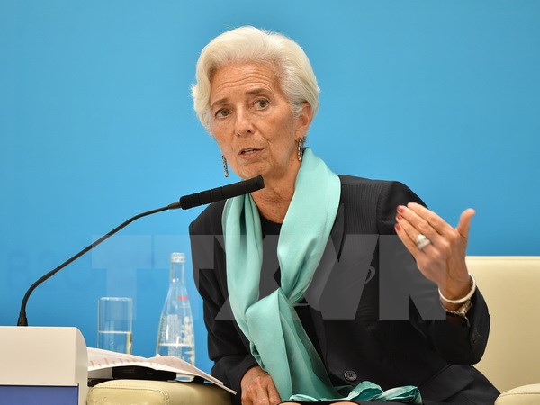 Giám đốc IMF Christine Lagarde. (Ảnh: THX/TTXVN)