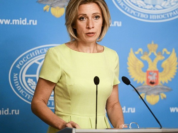 Người phát ngôn Bộ Ngoại giao Nga Maria Zakharova. (Nguồn: Sputnik)