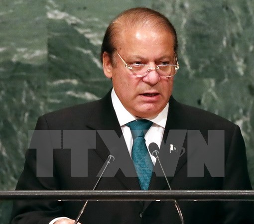 Thủ tướng Pakistan Nawaz Sharif. (Nguồn: AFP/TTXVN)