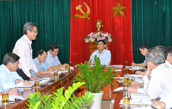 Lãnh đạo huyện Nhơn Trạch kiến nghị việc nạo vét các tuyến kênh cấp 2 khu vực Ông Kèo 