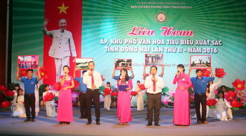 Phần thi của đơn vị huyện Xuân Lộc