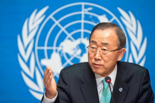 Tổng Thư ký Liên hợp quốc Ban Ki-moon. (Nguồn: Naradanews)