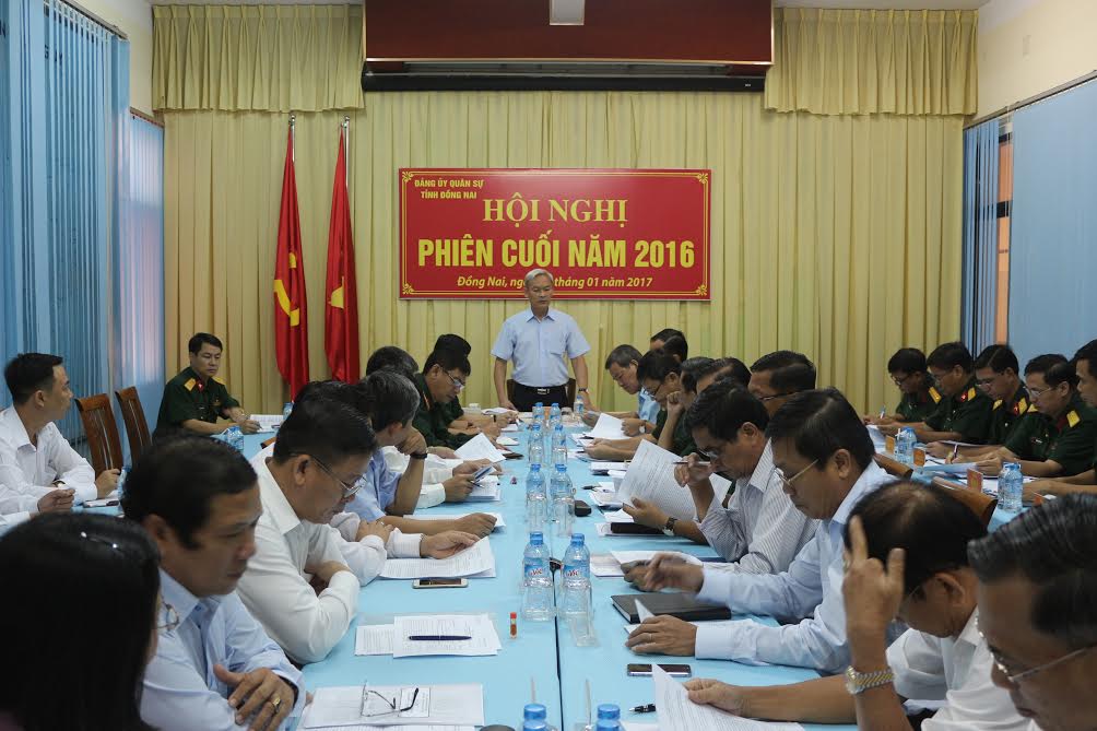 Đồng chí Nguyễn Phú Cường phát biểu chỉ đạo tại hội nghị