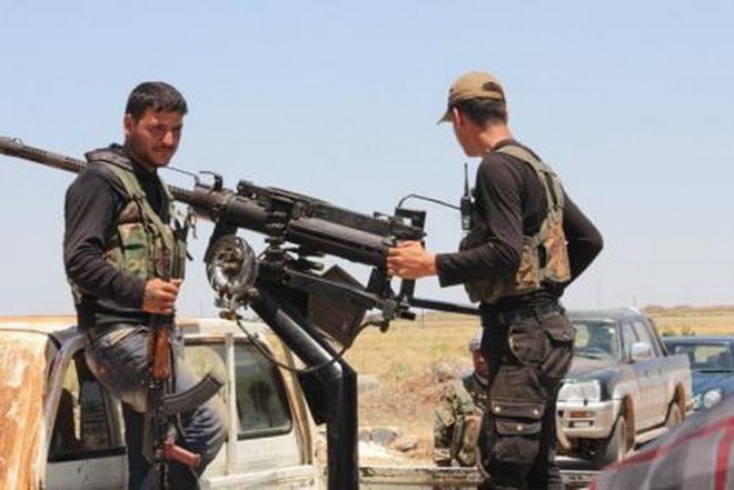 Lực lượng chiến binh người Kurd. (Nguồn: AP)