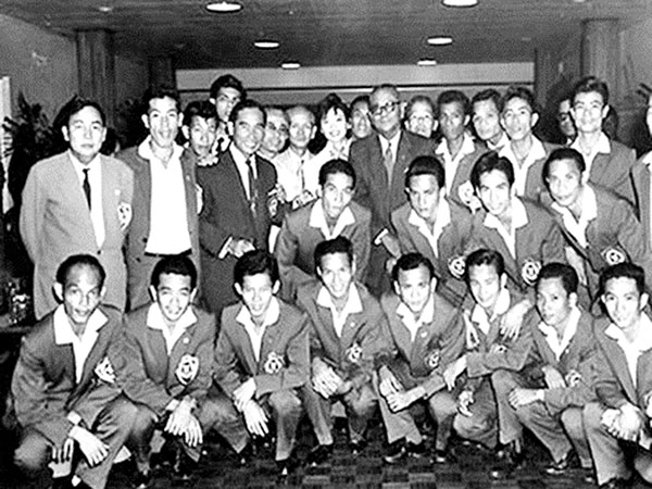 Đội tuyển miền Nam vô địch SEAP Games 1959.