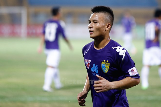 Quang Hải cần được bảo vệ vì những mục tiêu quan trọng của U19 Việt Nam tại World Cup trẻ. (Ảnh: Minh Chiến/Vietnam+)