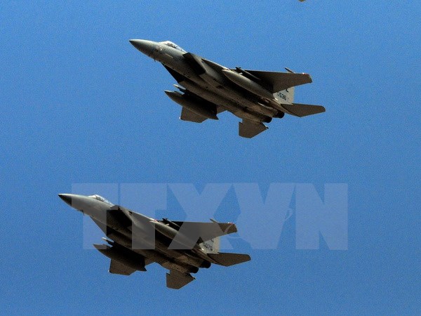 Máy bay chiến đấu F-15 (Ảnh: AFP/TXVN)