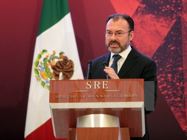 Ngoại trưởng Mexico Luis Videgaray. (Ảnh: EPA/TTXVN)