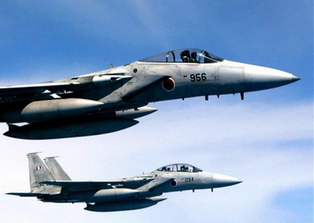 Máy bay chiến đấu của Nhật Bản. (Nguồn: EPA)