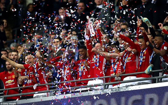 Manchester United lần thứ 5 vô địch EFL Cup. (Nguồn: Getty Images)