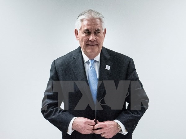 Ngoại trưởng Mỹ Rex Tillerson. (Ảnh: AFP/TTXVN)