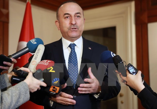 Ngoại trưởng Thổ Nhĩ Kỳ Mevlut Cavusoglu. (Nguồn: AFP/TTXVN)