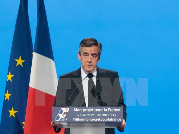 Ứng cử viên Tổng thống Pháp Francois Fillon. (Nguồn: AFP/TTXVN)