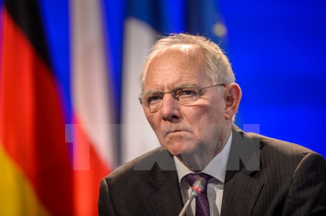 Bộ trưởng Tài chính Đức Wolfgang Schauble. (Nguồn: EPA/TTXVN)