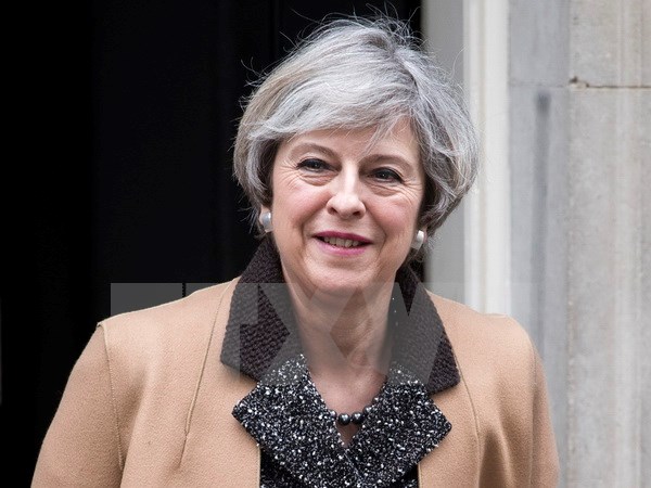 Thủ tướng Anh Theresa May. (Ảnh: AFP/TTXVN)