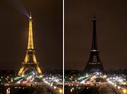Tháo Effiel ở Pháp tắt đèn hưởng ứng giờ Trái Đất.