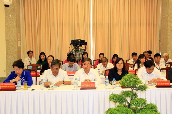Các đại biểu tỉnh Đồng Nai dự hội nghị