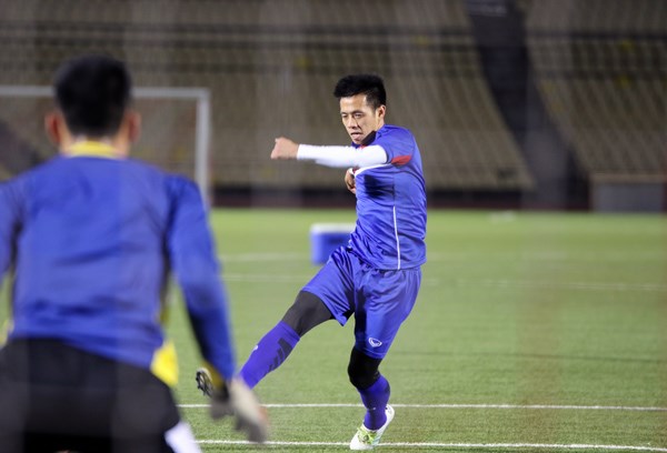 Trước đó, đội tuyển chỉ ghi được một bàn vào lưới Đài Bắc Trung Hoa ở trận giao hữu hôm 22/3. (Ảnh: VFF)