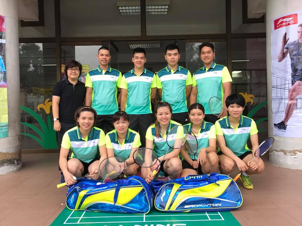 Đội cầu lông Đồng Nai tham dự Giải cầu lông các cây vợt xuất sắc toàn quốc.