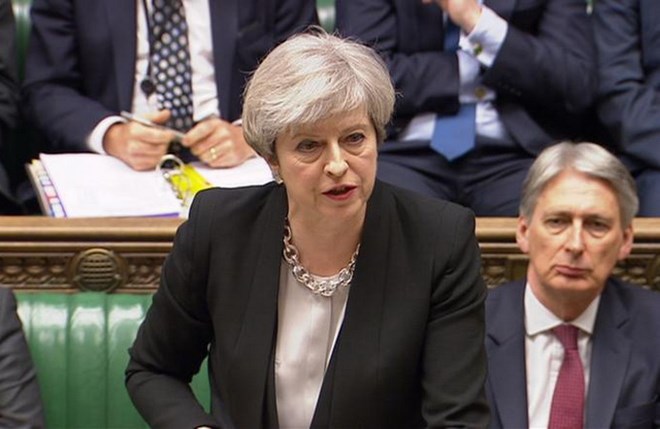 Đề xuất tổng tuyển cử sớm của Thủ tướng nước này Theresa May được Hạ viện Anh thông qua - Nguồn Reuters