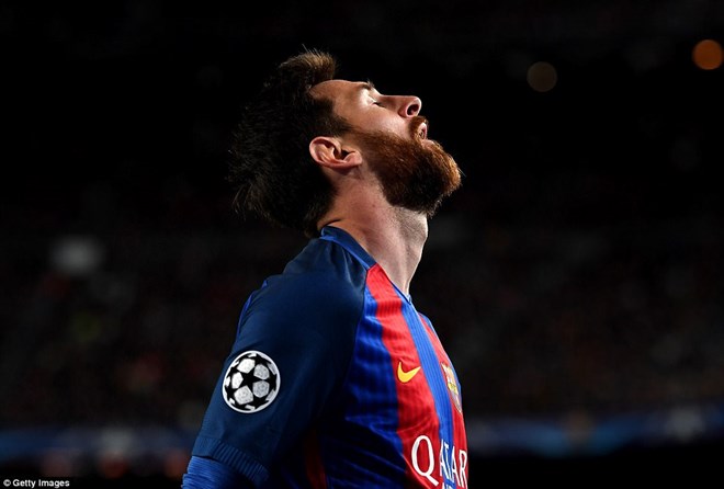 Messi đã không thể nào giúp Barcelona giành vé đi tiếp. (Nguồn: Getty Images)