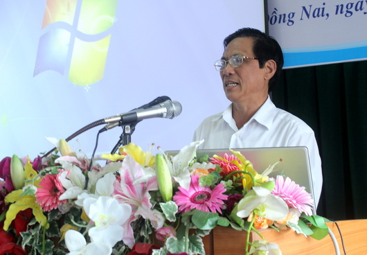 Ông Trần Xuân Hà, Tổ trưởng tổ thường trực, Phó cục trưởng Cục Thống kê Đồng Nai triển khai kế hoạch tổng điều tra kinh tế lần 2 - Điều tra khối cá thể, tôn giáo, tín ngưỡng năm 2017.