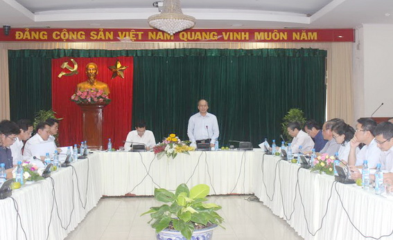 Thứ trưởng Bộ Nông nghiệp và phát triển nông thôn Vũ Văn Tám làm việc tại UBND tỉnh Đồng Nai