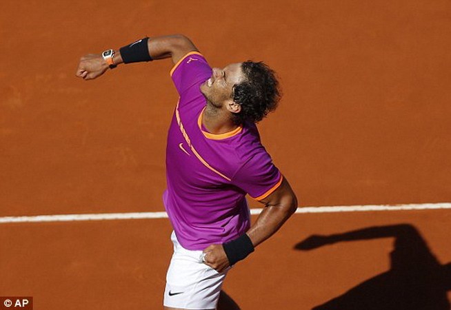 Nadal đã có chiến thắng ấn tượng trước Djokovic. (Nguồn: AP)