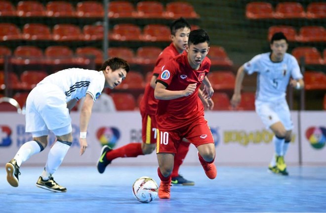 U20 Futsal Việt Nam đã không thể giành vé đi tiếp. (Nguồn: Vietnam Futsal National Team)