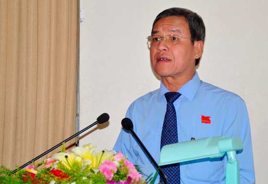 Chủ tịch UBND tỉnh Đinh Quốc Thái giải trình một số nội dung được các đại biểu quan tâm trong các phiên thảo luận, chất vấn và trả lời chất vấn