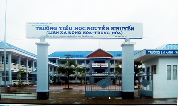Trường tiểu học Nguyễn Khuyến.